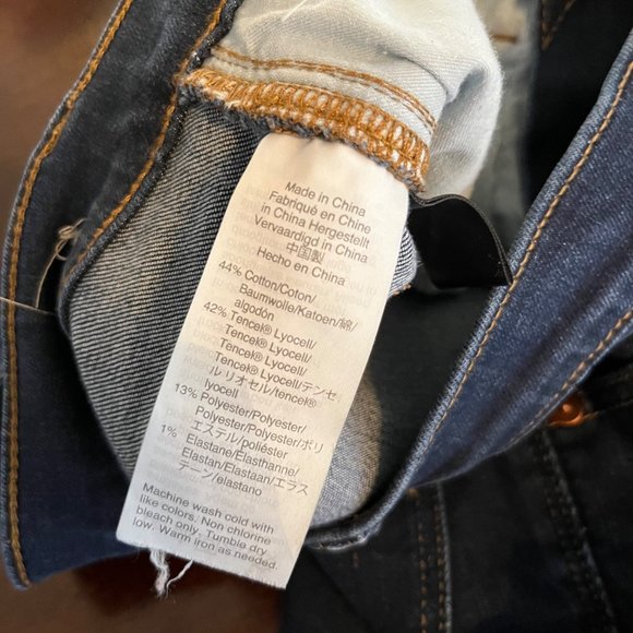 Madewell Women’s 9" High-Rise Skinny Jeans Size 27 Tencel Denim F8990 Blue - Picture 11 of 12